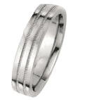 Unisex wedding Band